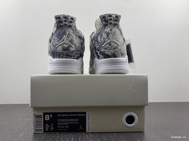 Rep Snakeskin Retro Jordan 4 819139-030 0703